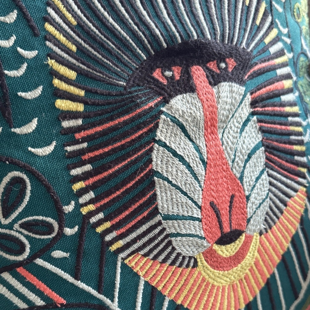 Target Opalhouse Mandrill Embroidered Accent Pillow - Picture 2 of 7